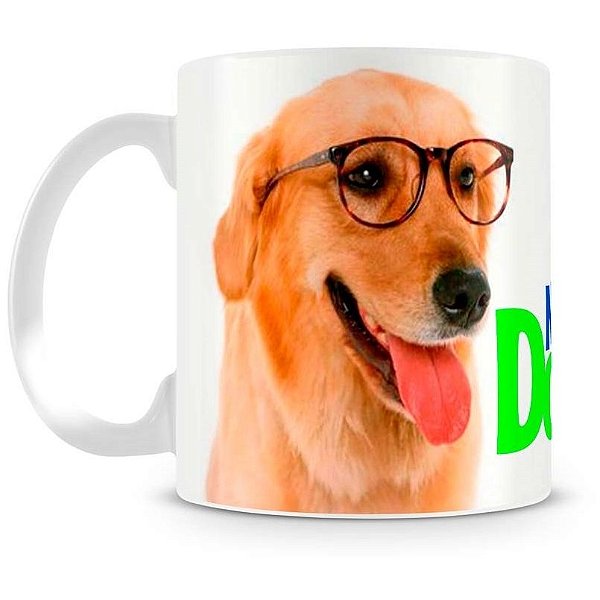 Caneca Personalizada Nerd Dog