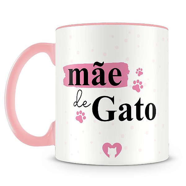 Caneca Personalizada Mãe de Gato