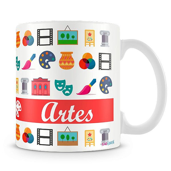 Caneca Personalizada Profissão Artes