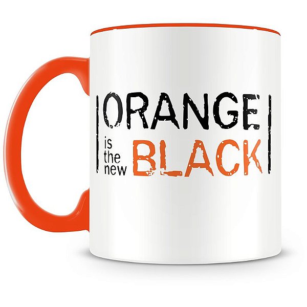 Caneca Personalizada Orange is the New Black - Laranja (Mod.2)