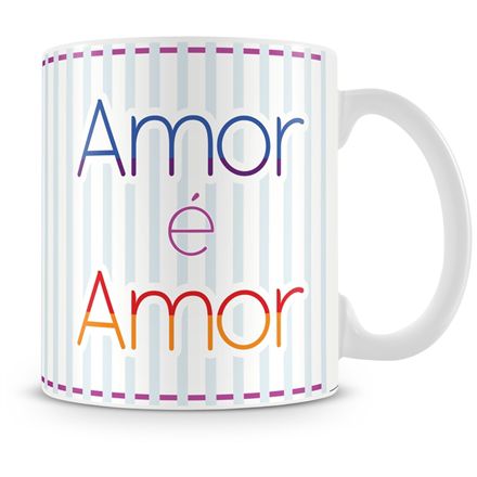 Caneca Personalizada Amor é Amor (Masculino)