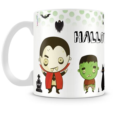 Caneca Personalizada Halloween Dia das Bruxas (Mod.2)