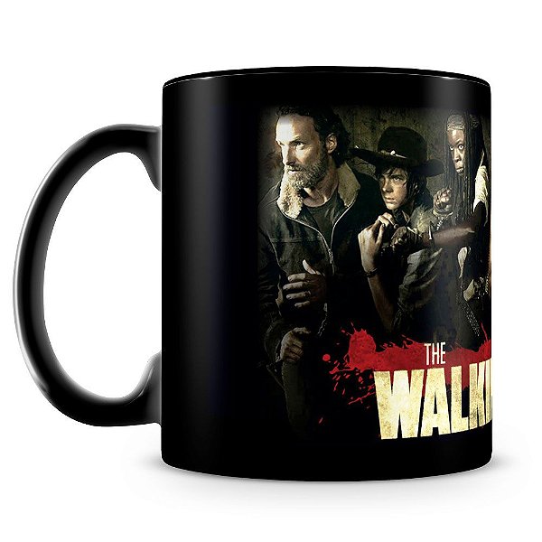 Caneca Personalizada The Walking Dead (Mod.6) 100% Preta