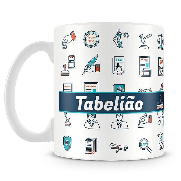 Caneca Profissão Tabelião