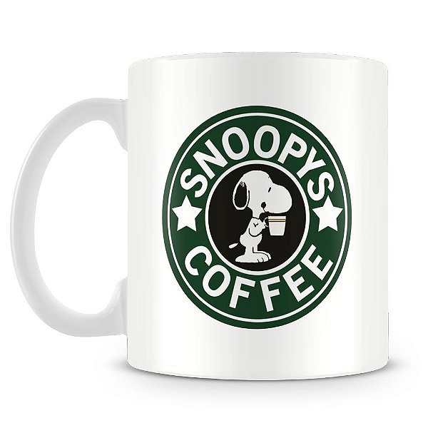 Caneca Personalizada Snoopy Coffee