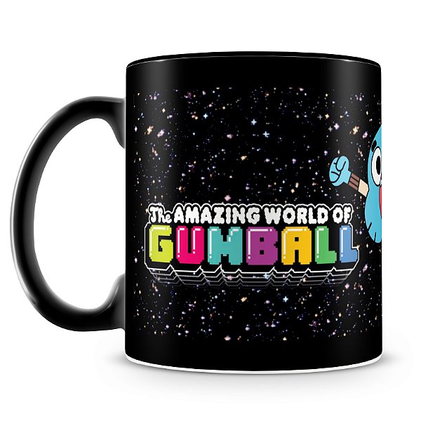 Caneca O Incrível Mundo de Gumball Personagens em Promoção na