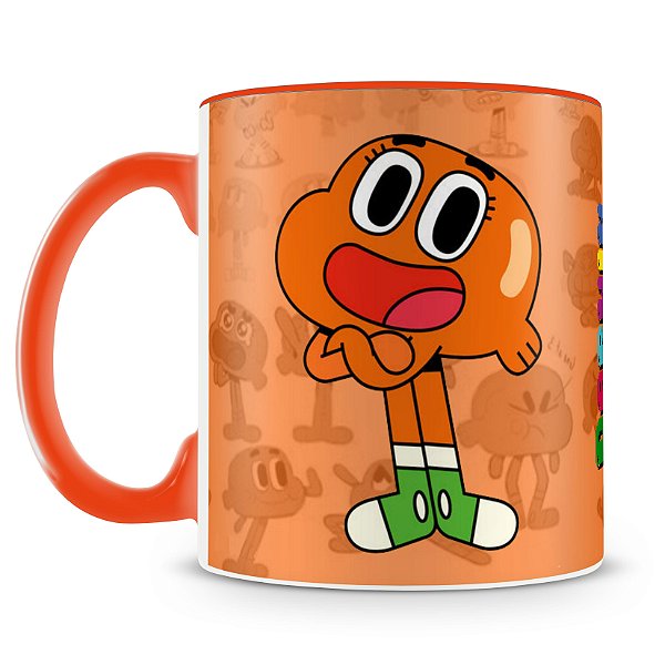 Caneca Personalizada do Incrível Mundo de Gumball (Darwin) Mod.2