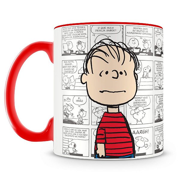 Caneca Personalizada Peanuts (Linus)