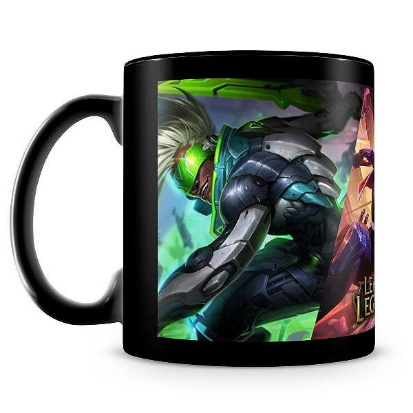 Caneca Personalizada League of Legends (Mod.3) 100% Preta