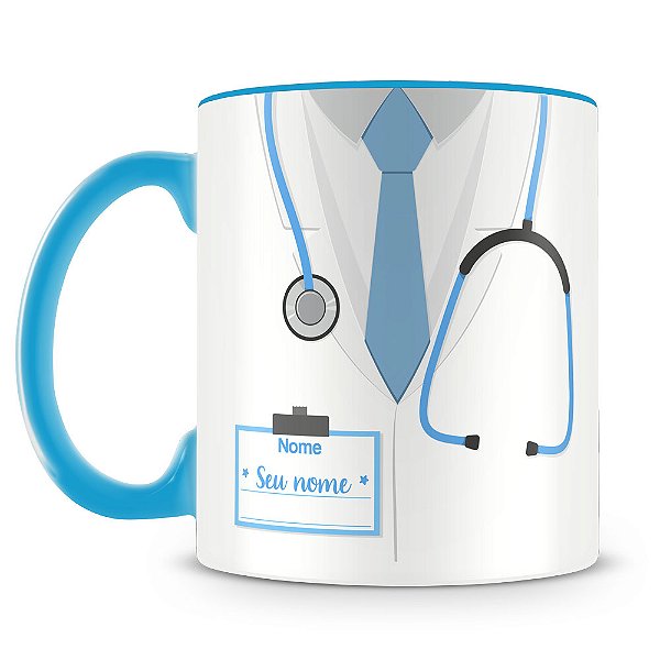 Caneca Personalizada Médico (Com Nome)