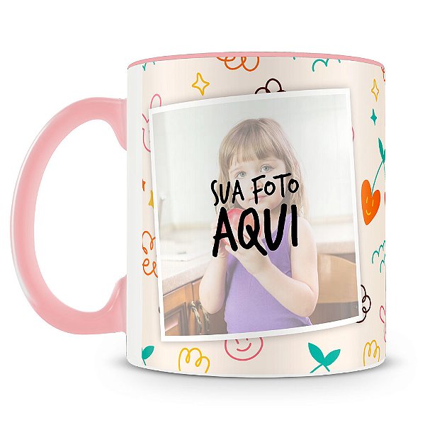 Caneca Personalizada Kids Mod.2 (2 Fotos)