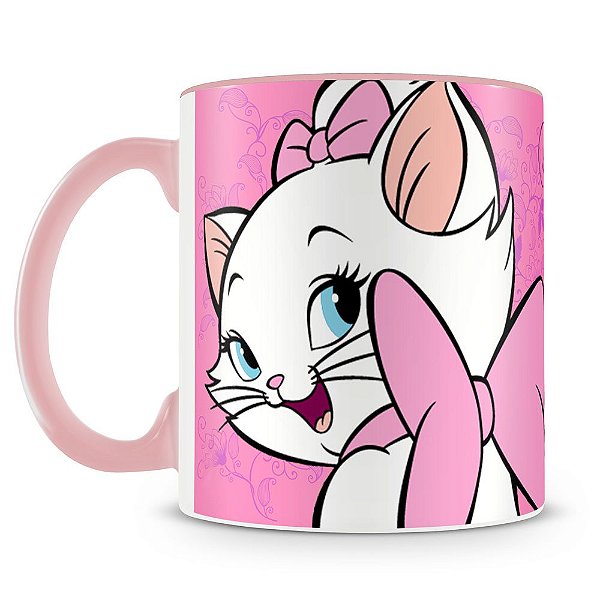 CANECA 3D GATINHA MARIE - Comprar em Magia e Fantasia