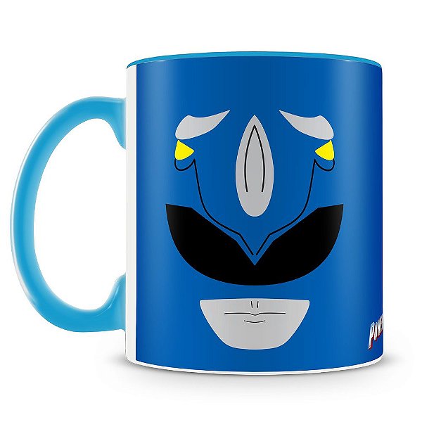 Caneca Personalizada Power Rangers (Ranger Azul)