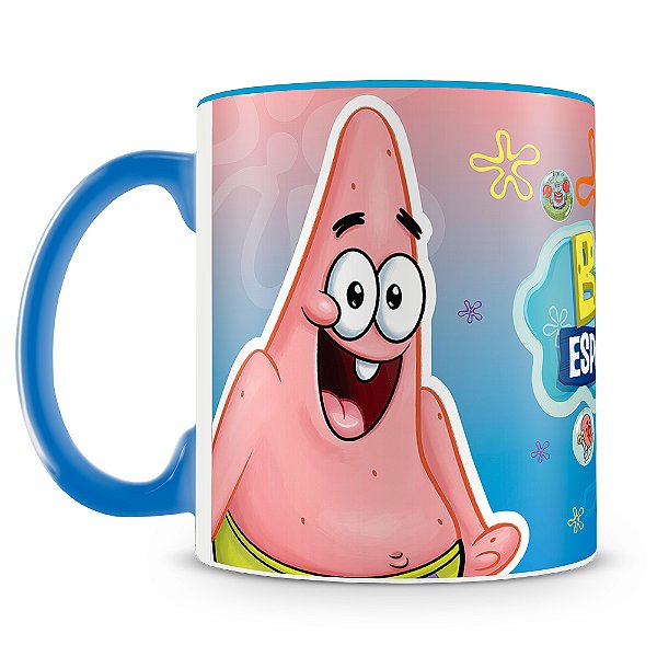 Caneca Estampada Bob Esponja (Mod.3)