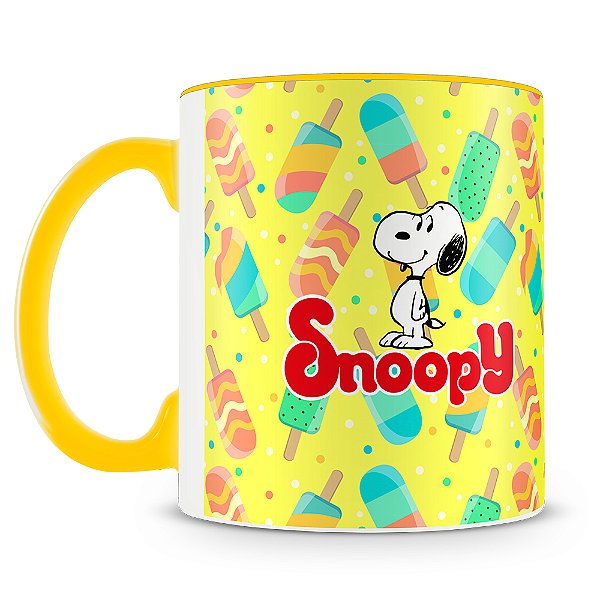 Caneca Estampada Snoopy (Mod.1)