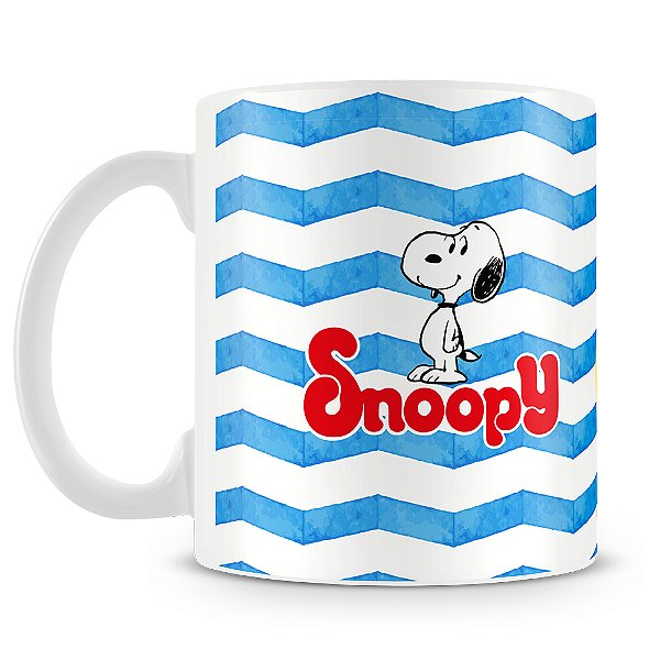 Caneca Estampada Snoopy (Mod.2)