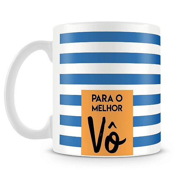 Caneca Personalizada Para o Melhor Vô (1 Foto)