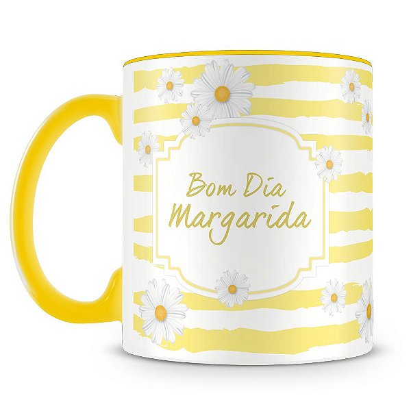 Caneca Personalizada Bom Dia Margarida