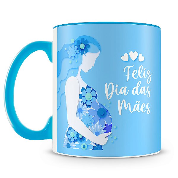 Caneca Personalizada Feliz Dia das Mães Menino (Com Foto)