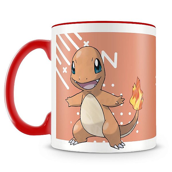 Caneca Personalizada Pokémon Charmander (Mod.2)