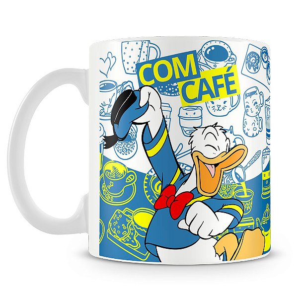 Caneca Personalizada Donald com Café sem Café