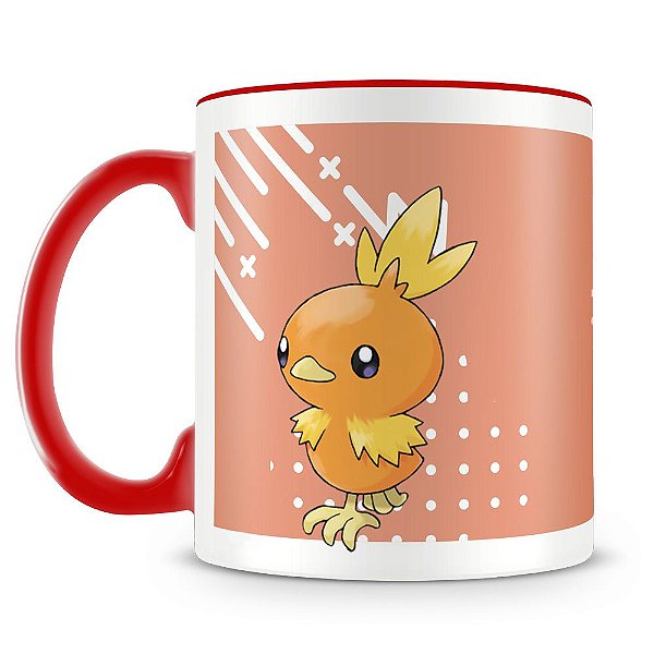 Caneca Personalizada Pokémon Torchic