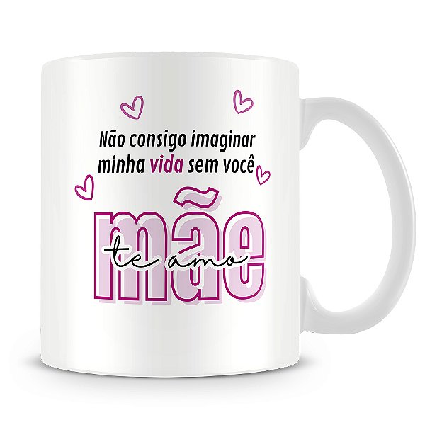 Caneca Mãe de Coração