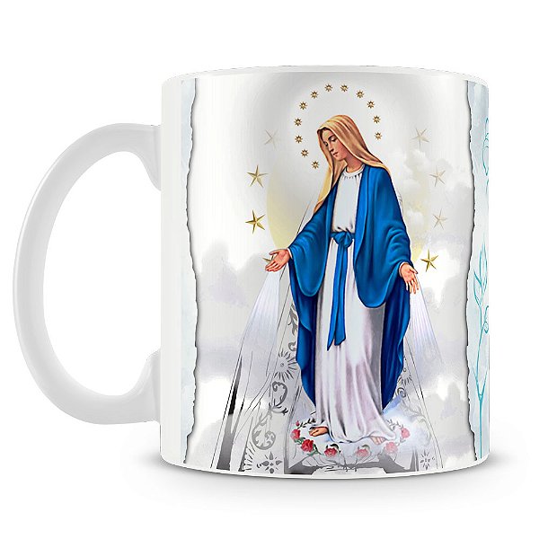 Caneca Oração Nossa Senhora de Fátima (Mod.1)