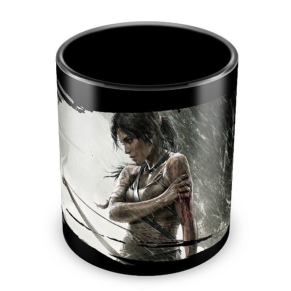 Caneca Tomb Raider (100% Preta)