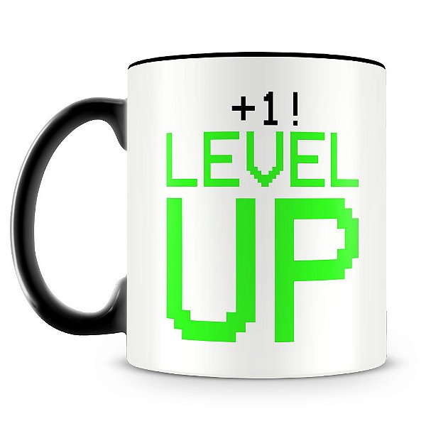 Caneca Personalizada Level UP!