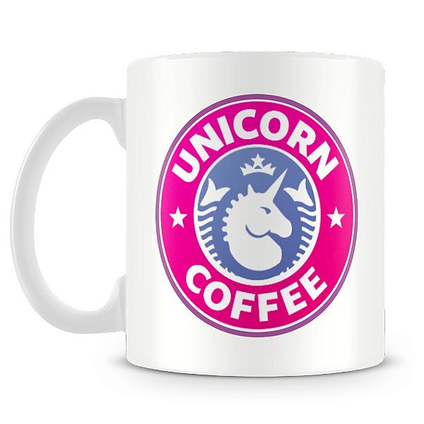 Caneca Personalizada Unicórnio Coffee