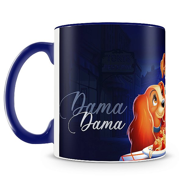 Caneca A Dama e o Vagabundo