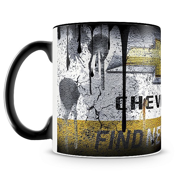 Caneca Lata de Óleo Chevrolet