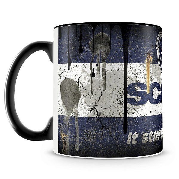Caneca Lata de Óleo Scania