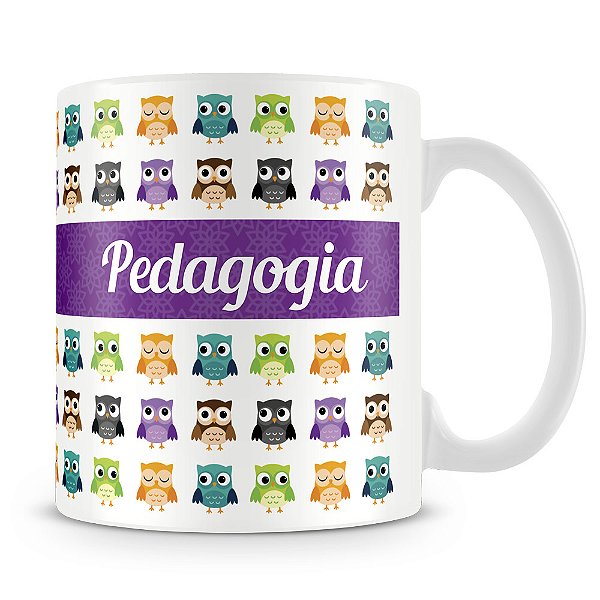 Caneca Profissão Pedagogia (Com Nome)