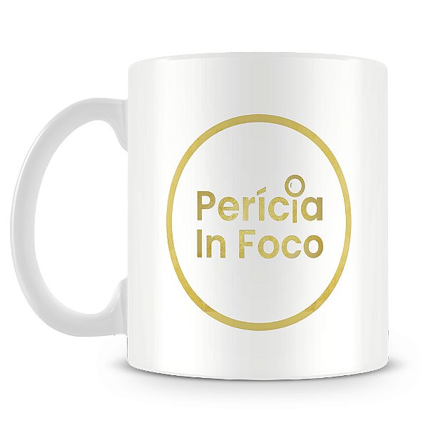 Caneca Perícia in Foco