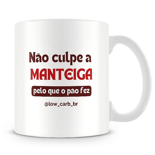Caneca Low Carb Brasil (Mod.4)