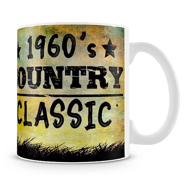 Caneca 1960's Country