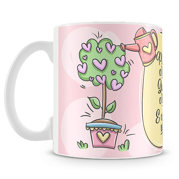 Caneca Plante o Bem que o Resto Vem