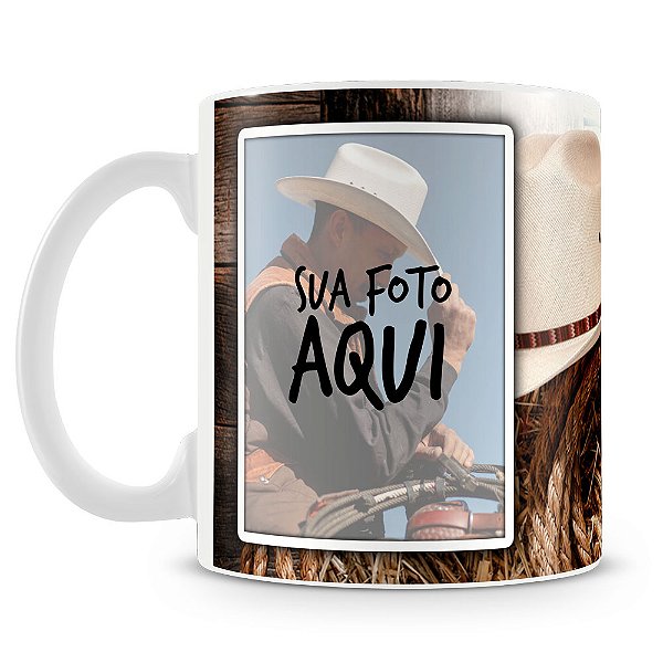 Caneca Cowboy Mod.2 (Com Foto)