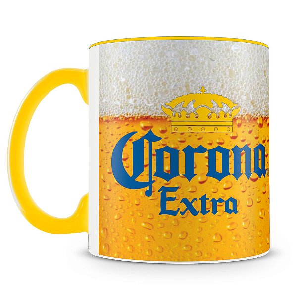 Caneca com Estampa da Cerveja Corona