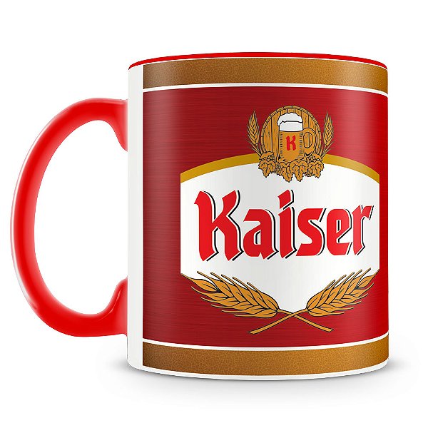 Caneca com Estampa da Cerveja Kaiser