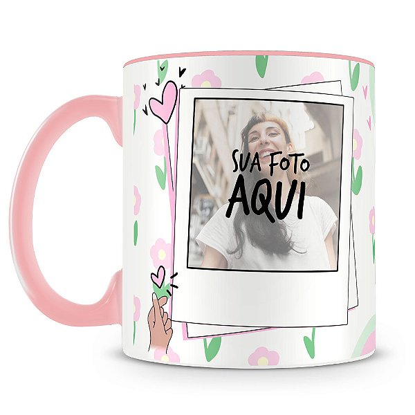 Caneca Hoje Quem Brilha é Você (Com Foto)