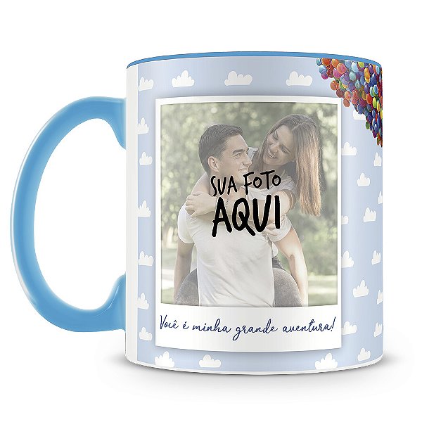 Caneca Você é minha Grande Aventura (Com Foto)