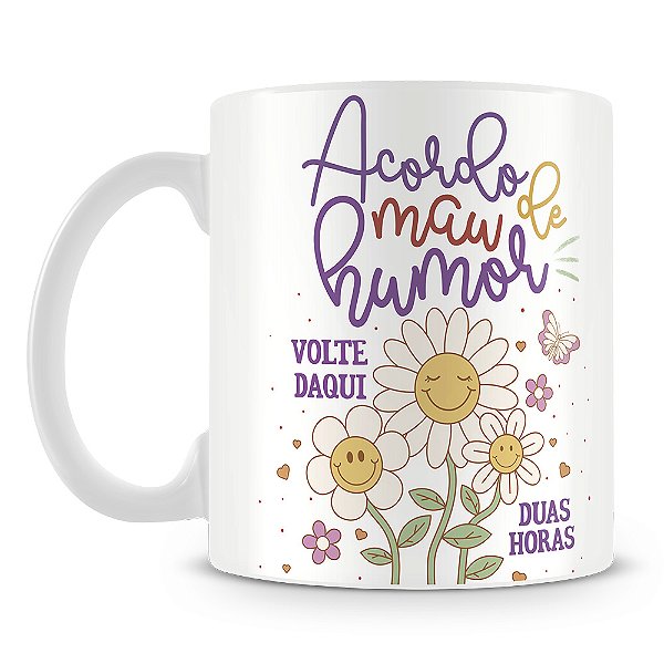 Caneca Acordo de Mau Humor...