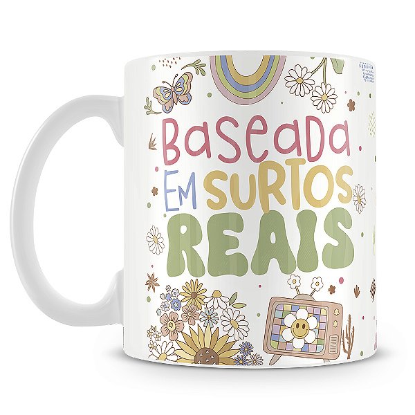 Caneca Baseada Em Surtos Reais
