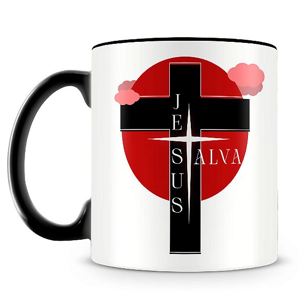 Caneca Jesus Salva (Mod.1)