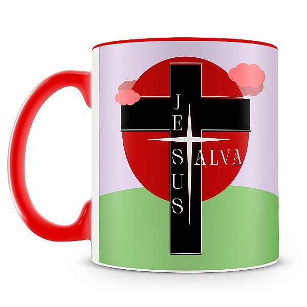 Caneca Jesus Salva (Mod.2)