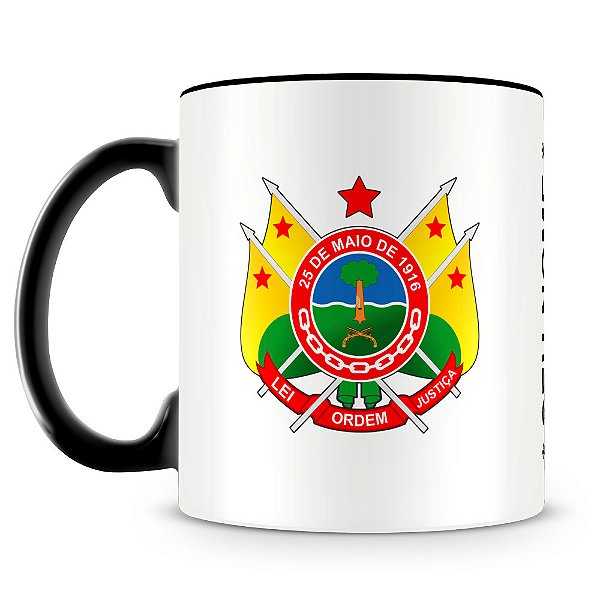 Caneca Polícia Militar do Acre (Com Nome)