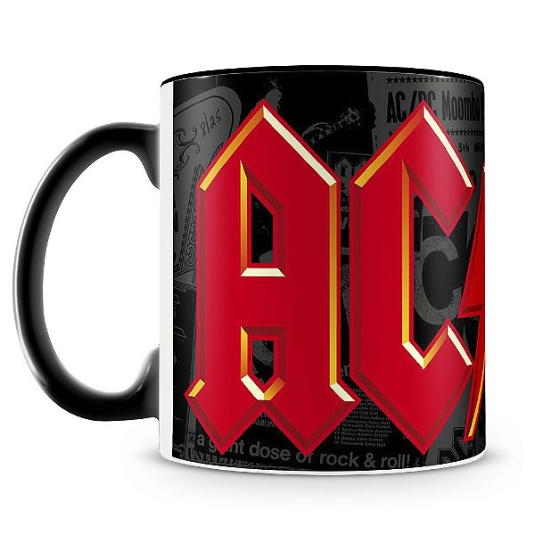 Caneca Personalizada Banda AC/DC (Mod.2)